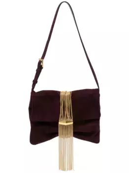 Кожаная мини-сумка JIMMY CHOO, красный