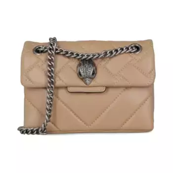 Кожаная мини-сумка Kensington Kurt Geiger, оранжевый