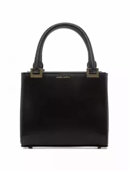 Кожаная мини-сумка Magda Butrym, черный