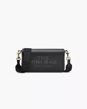 Кожаная мини-сумка Marc Jacobs, черный
