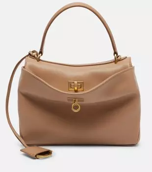 Кожаная мини-сумка Rodeo Balenciaga, Latte
