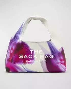 Кожаная мини-сумка The Future с цветочным принтом Marc Jacobs, цвет White Multi