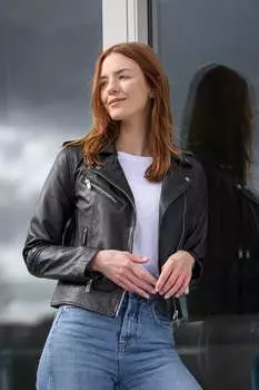 Кожаная мотоциклетная куртка Lakeland Grasmere Lakeland Leather, черный