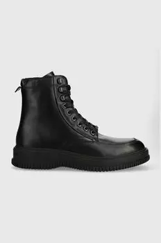 Кожаная обувь TH EVERYDAY CLASS TERMO LTH BOOT Tommy Hilfiger, черный