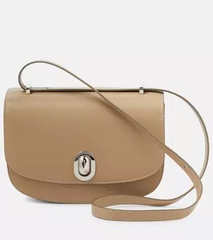 Кожаная плечевая сумка Tondo 22 Savette, Clay