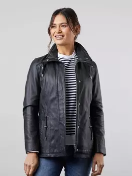 Кожаная полевая куртка 'Levens' Lakeland Leather, черный