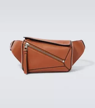 Кожаная поясная сумка Puzzle Mini Loewe, нейтральный