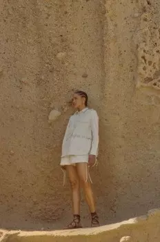 Кожаная рубашка Answear Lab, белый