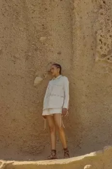 Кожаная рубашка Answear Lab, белый