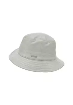 Кожаная рыбацкая шапка 18332-0 SEEBERGER, цвет Rauchgrau