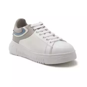 Кожаная спортивная обувь Emporio Armani, белый