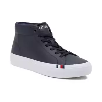 Кожаная спортивная обувь Tommy Hilfiger, синий
