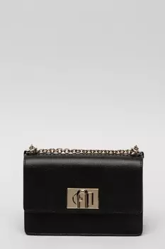 Кожаная сумка 1927 года Furla, черный