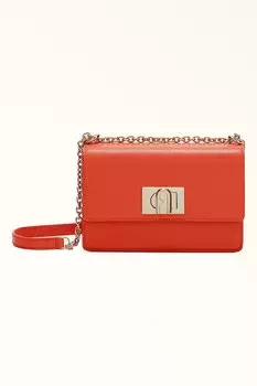 Кожаная сумка 1927 года Furla, красный