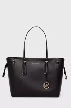 Кожаная сумка 30Х7ГВ6Т8Л Michael Michael Kors, черный