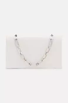 Кожаная сумка Akira AllSaints, белый