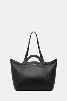 Кожаная сумка AMALIA Coccinelle, черный