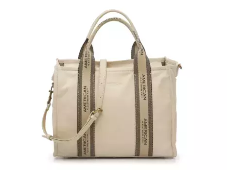 Кожаная сумка American Leather Co., кремовый