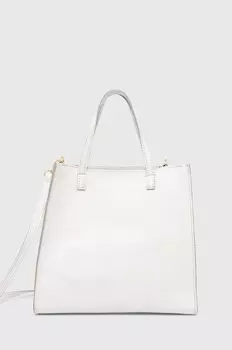 Кожаная сумка Answear Lab, белый
