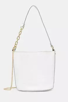 Кожаная сумка Answear.Lab, белый