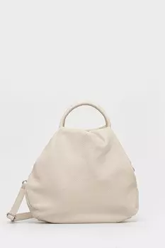 Кожаная сумка Answear.Lab, бежевый