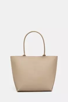 Кожаная сумка Answear.Lab, бежевый