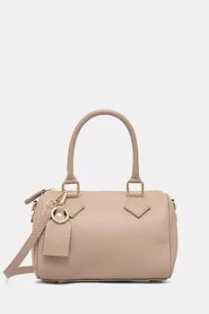 Кожаная сумка Answear.Lab, бежевый