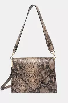 Кожаная сумка Answear.Lab, бежевый