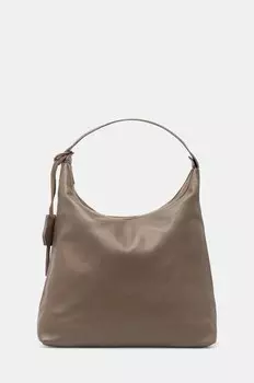 Кожаная сумка Answear.Lab, бежевый