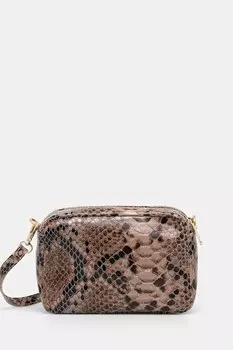 Кожаная сумка Answear.Lab, бежевый