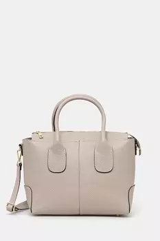 Кожаная сумка Answear.Lab, бежевый