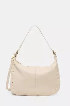 Кожаная сумка Answear.Lab, бежевый