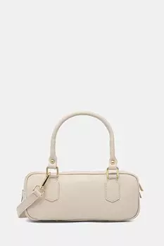 Кожаная сумка Answear.Lab, бежевый