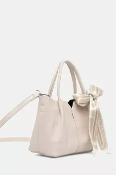 Кожаная сумка Answear.Lab, бежевый