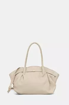 Кожаная сумка Answear.Lab, бежевый