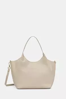 Кожаная сумка Answear.Lab, бежевый