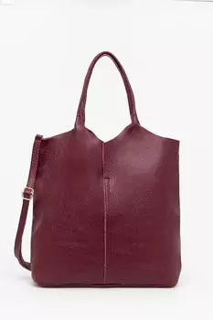Кожаная сумка Answear.Lab, бордовый