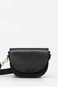 Кожаная сумка Answear Lab, черный