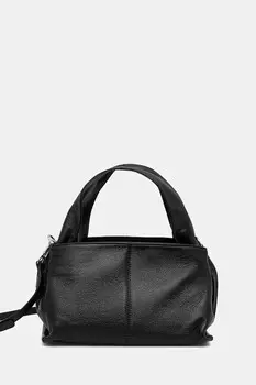 Кожаная сумка Answear.Lab, черный