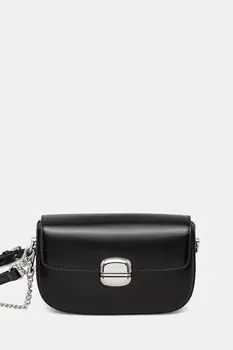 Кожаная сумка Answear.Lab, черный