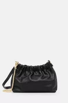 Кожаная сумка Answear.Lab, черный