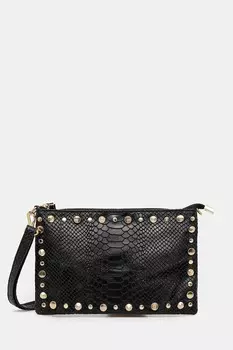 Кожаная сумка Answear.Lab, черный