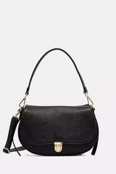 Кожаная сумка Answear.Lab, черный