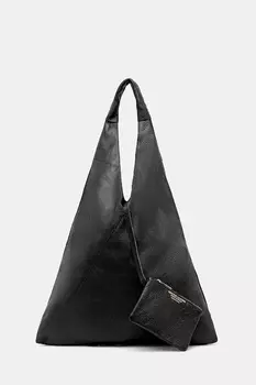 Кожаная сумка Answear.Lab, черный