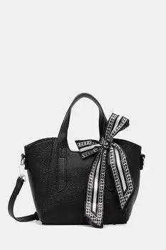 Кожаная сумка Answear.Lab, черный