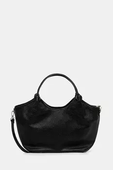 Кожаная сумка Answear.Lab, черный