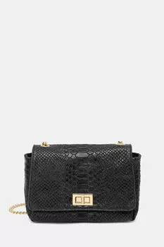 Кожаная сумка Answear.Lab, черный