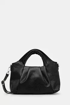 Кожаная сумка Answear.Lab, черный