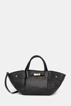 Кожаная сумка Answear.Lab, черный
