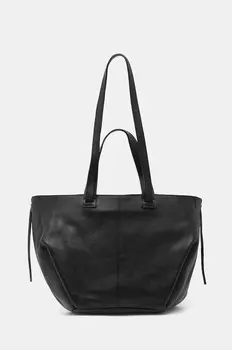 Кожаная сумка Answear.Lab, черный